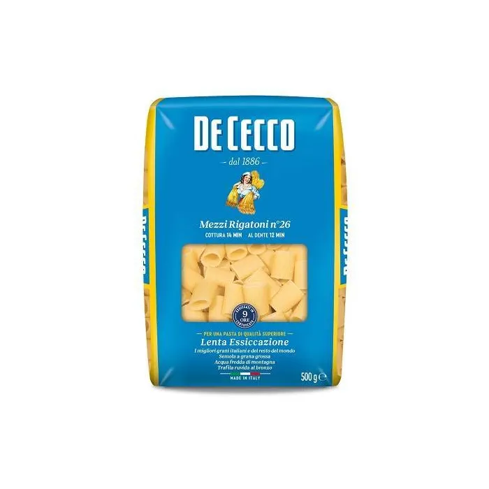 Makaron de Cecco  - półrurki duże 500g